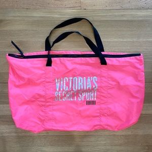 Victorias secret sport Gym lightweight Zipper large 16x30 Yoga Mat Bag Tote